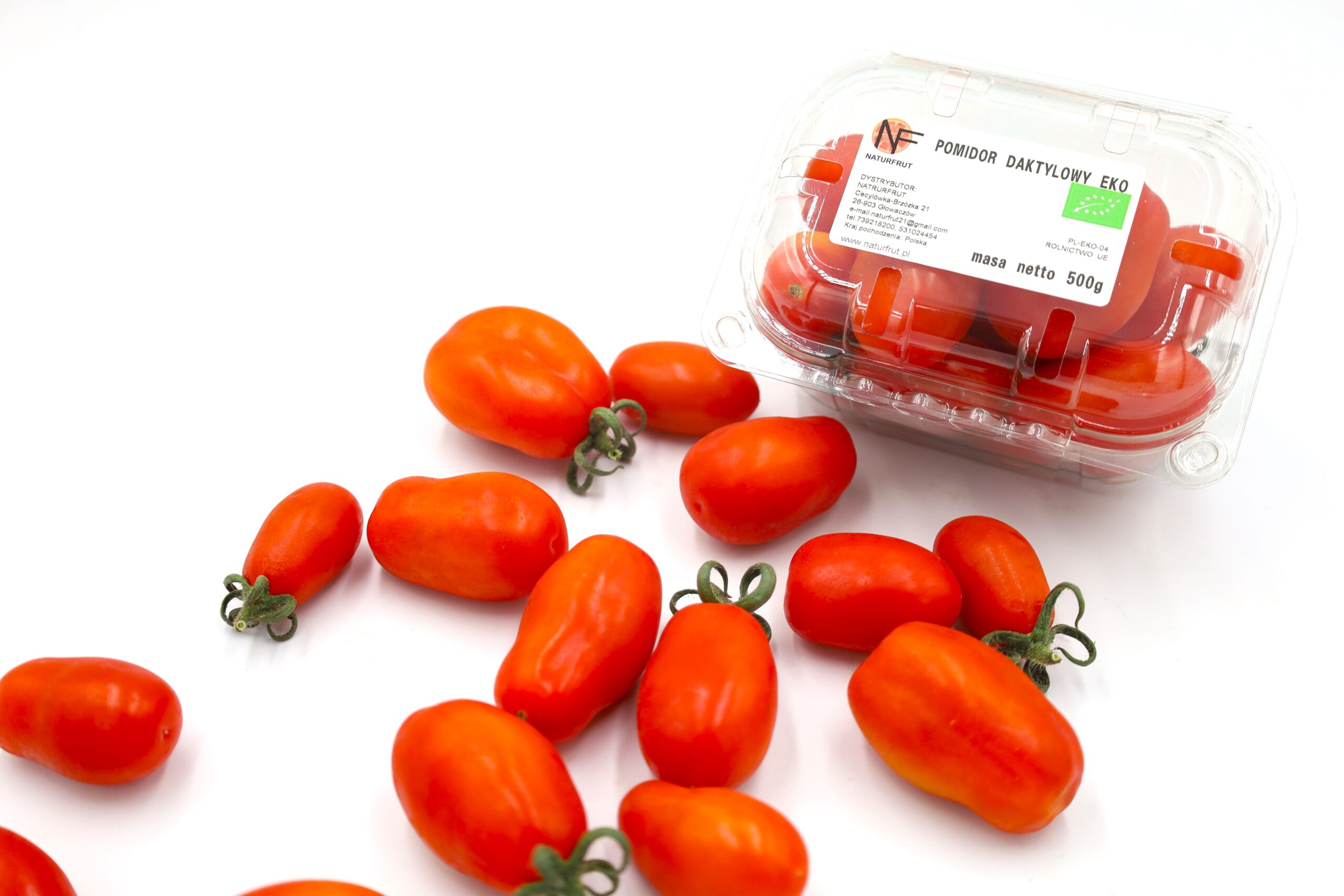 Pomidory daktylowe EKO 500g